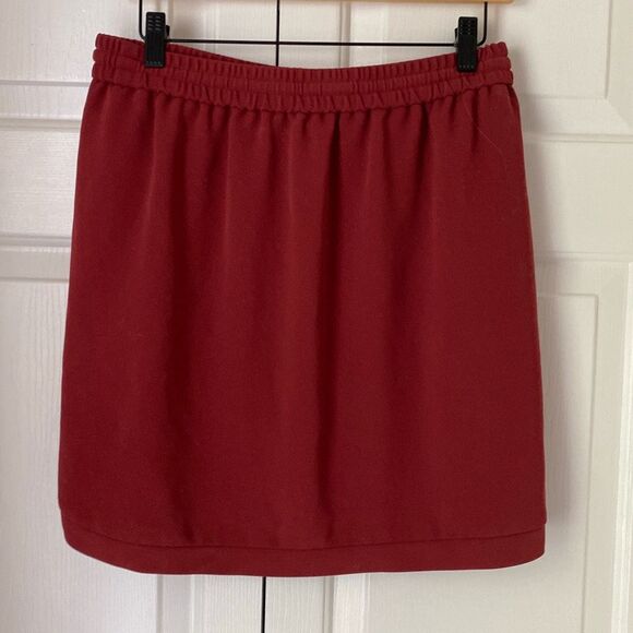 J. Crew Drapey Double-Twill Skirt 4 Copper Pull On‎ Adjustable - Picture 3 of 5